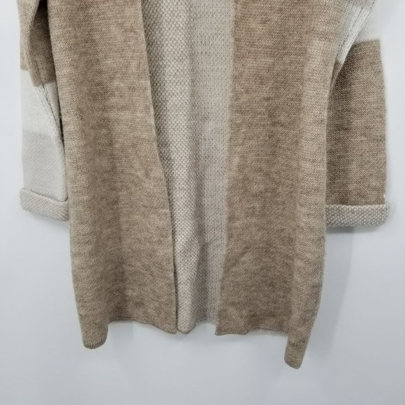 Joan Vass New York Multicolor Women's Open Front Cardigan Sweater Small - Picture 5 of 10